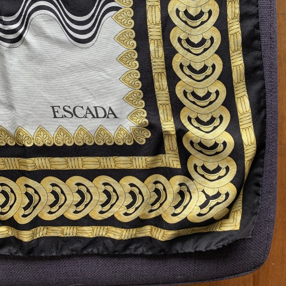 Vintage Escada Silk Scarf